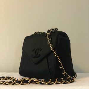 Chanel Satin Evening Bag